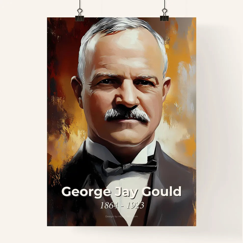Portrait of George Jay Gould Poster