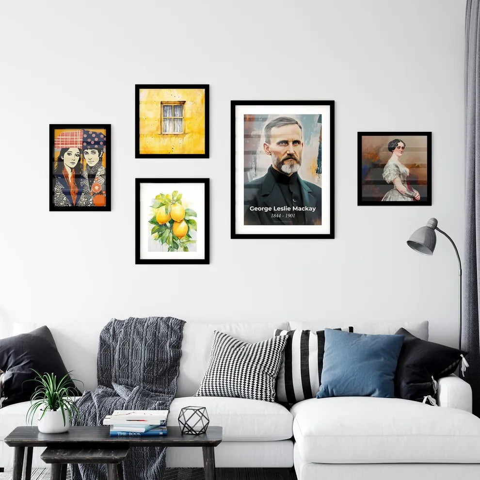 Portrait of George Leslie Mackay Wall Art