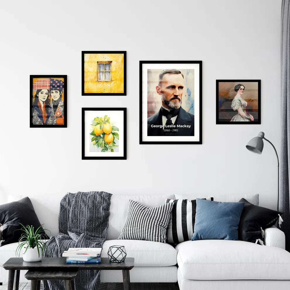 Portrait of George Leslie Mackay Wall Art