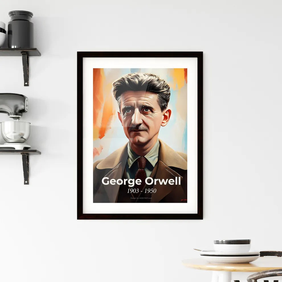 Portrait of George Orwell Hangings