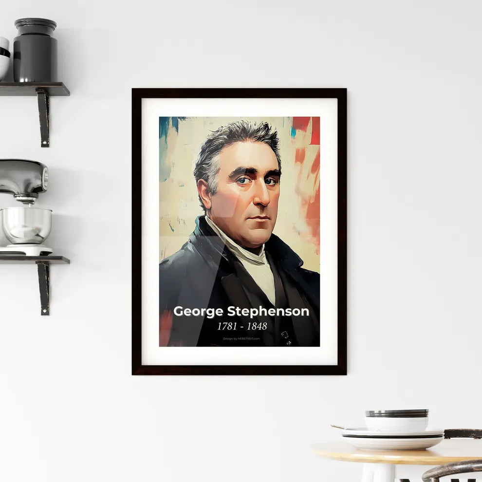 Portrait of George Stephenson Hangings