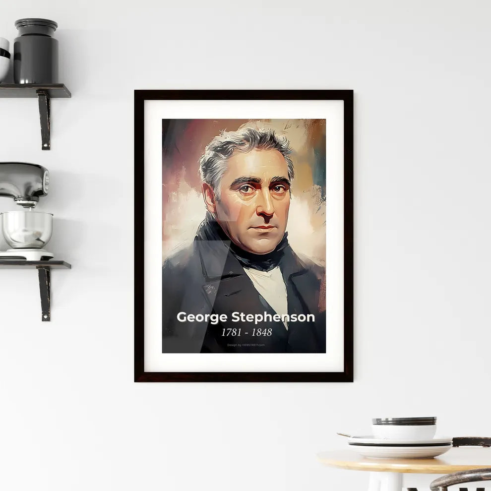 Portrait of George Stephenson Hangings