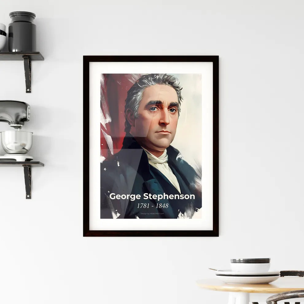 Portrait of George Stephenson Hangings