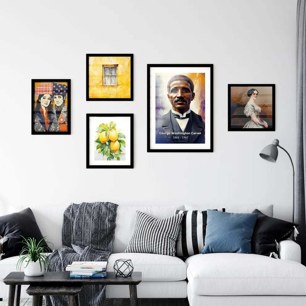 Portrait of George Washington Carver Wall Art
