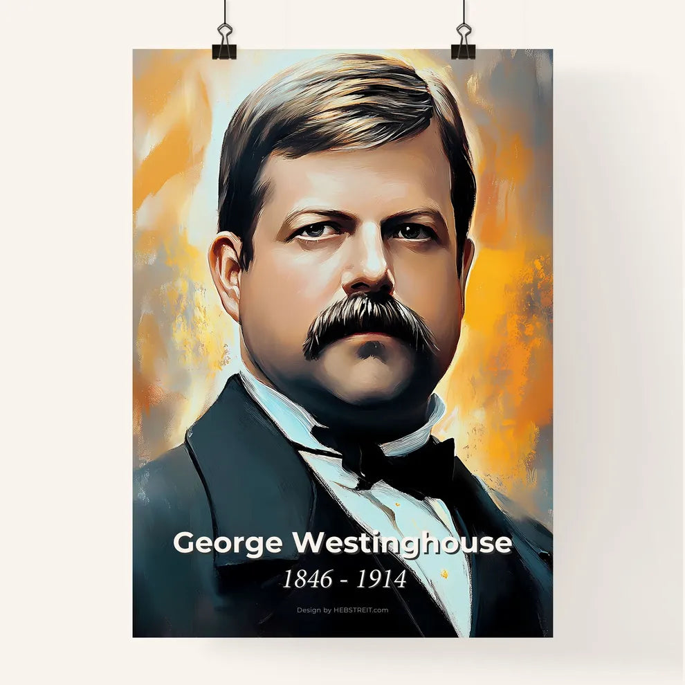 Portrait of George Westinghouse Poster