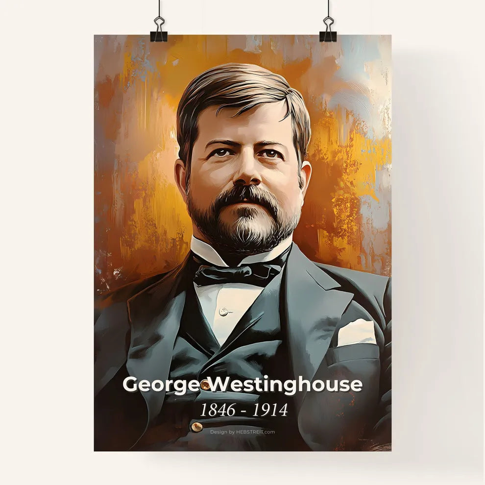 Portrait of George Westinghouse Poster