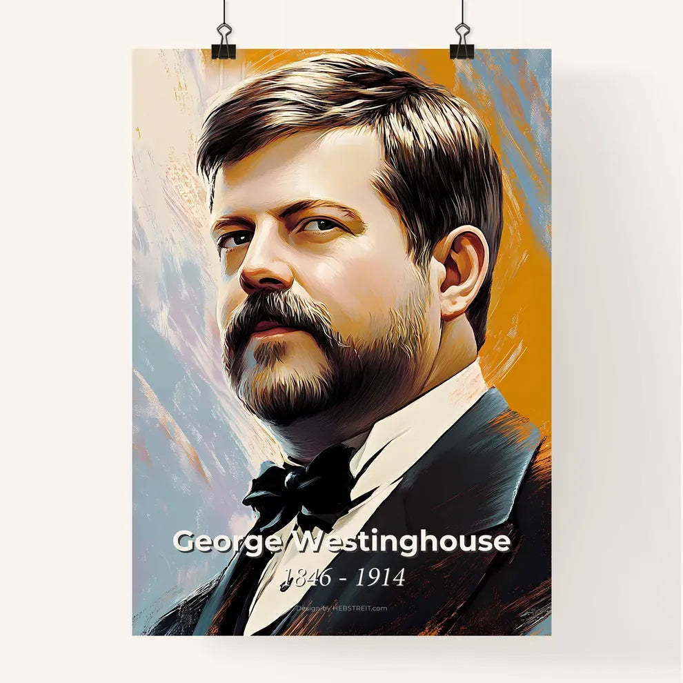 Portrait of George Westinghouse Poster