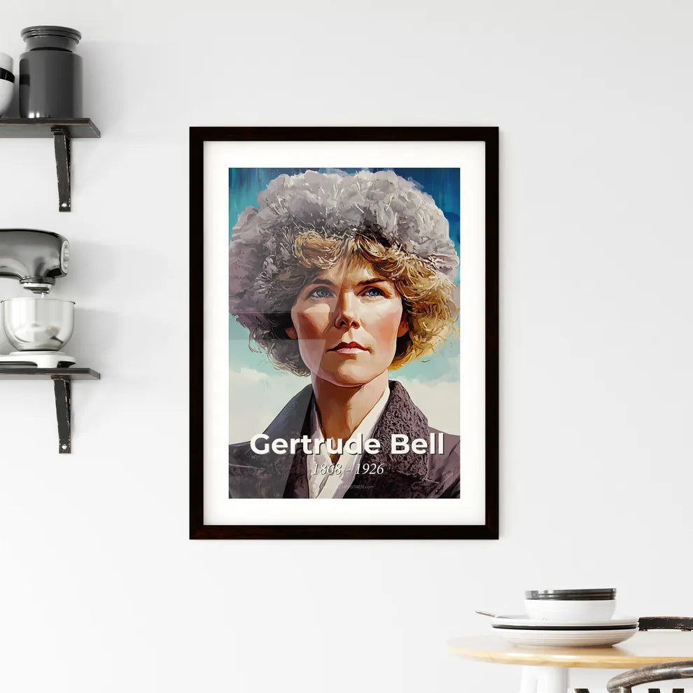 Portrait of Gertrude Bell Framed Print