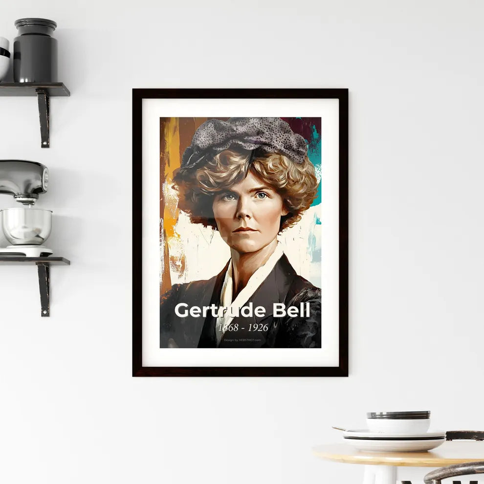 Portrait of Gertrude Bell Framed Print