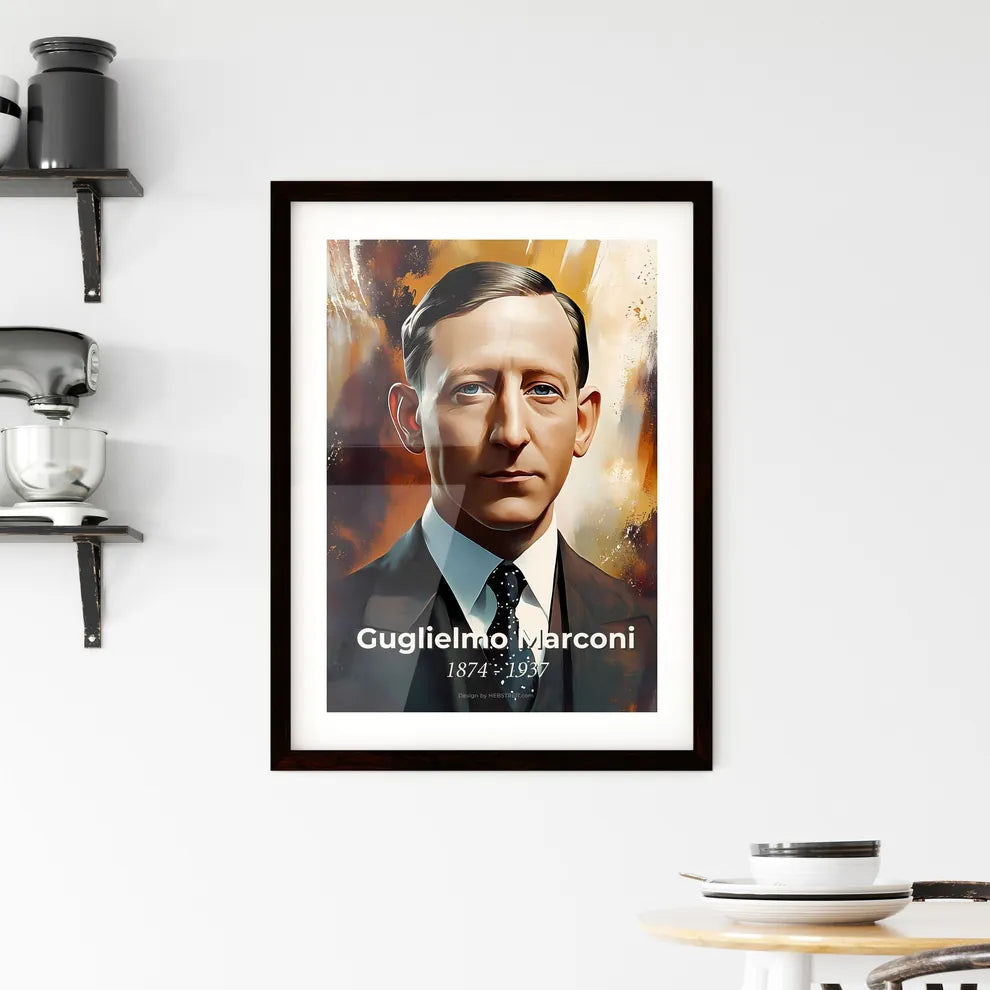 Portrait of Guglielmo Marconi Hangings
