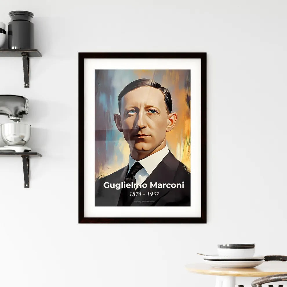 Portrait of Guglielmo Marconi Hangings