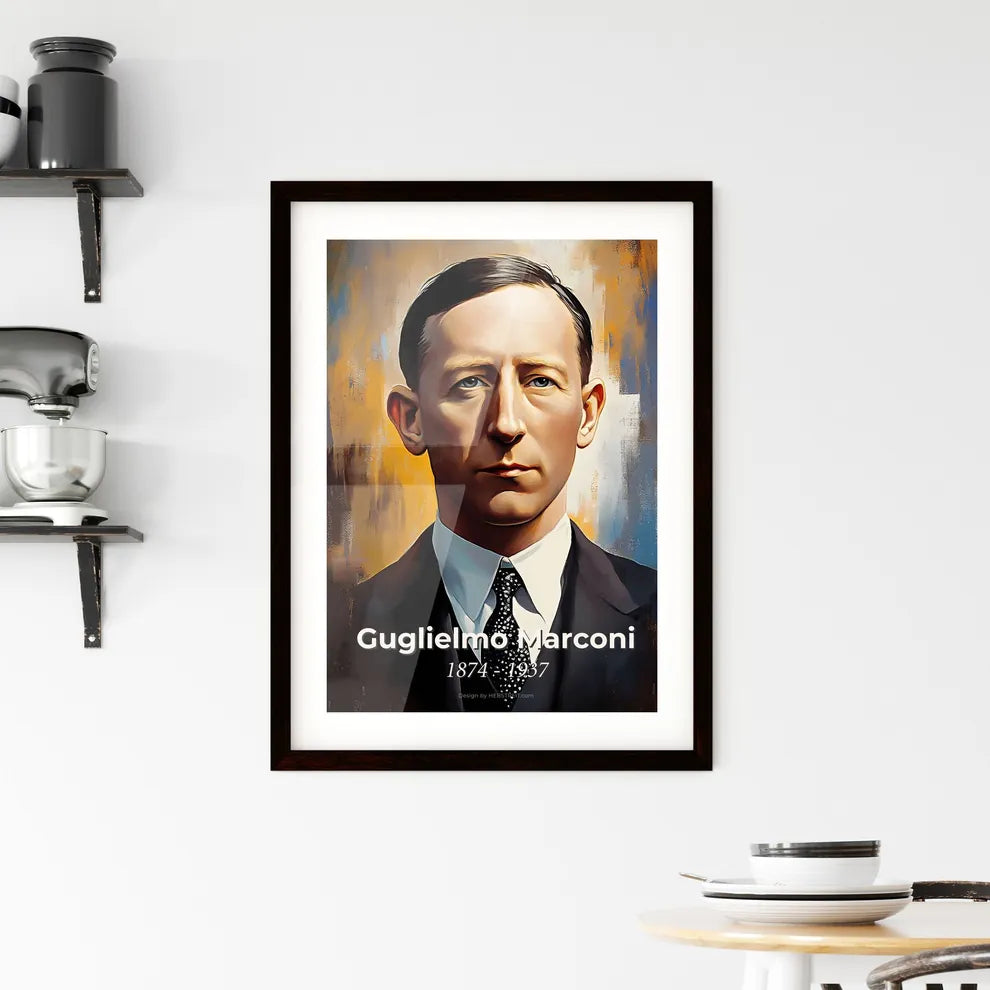 Portrait of Guglielmo Marconi Hangings