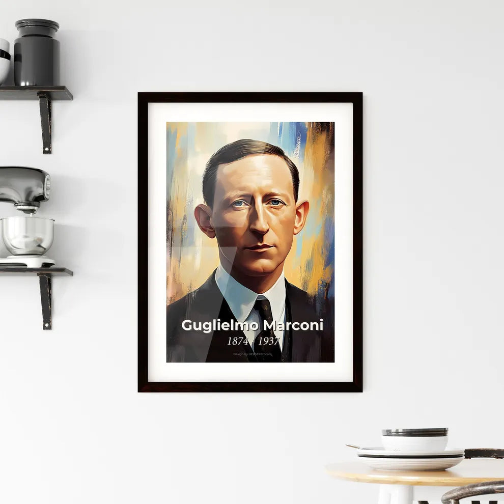 Portrait of Guglielmo Marconi Hangings