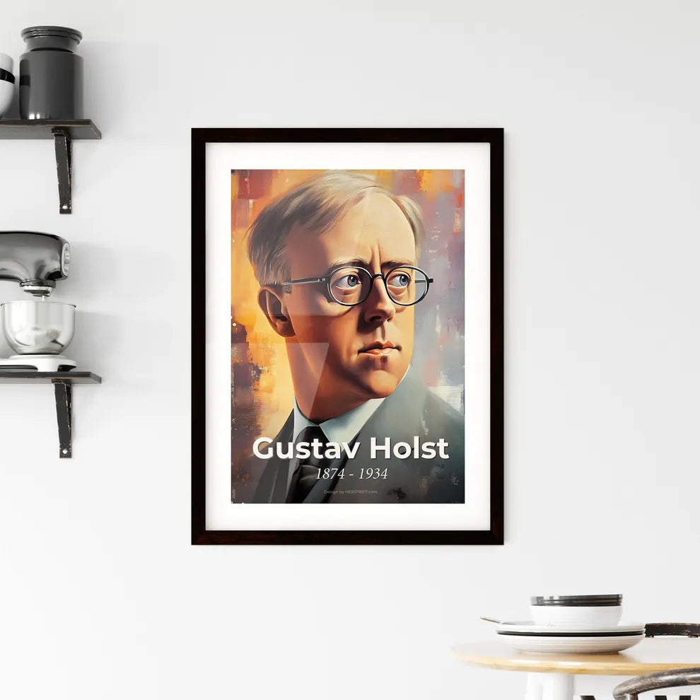Portrait of Gustav Holst Hangings