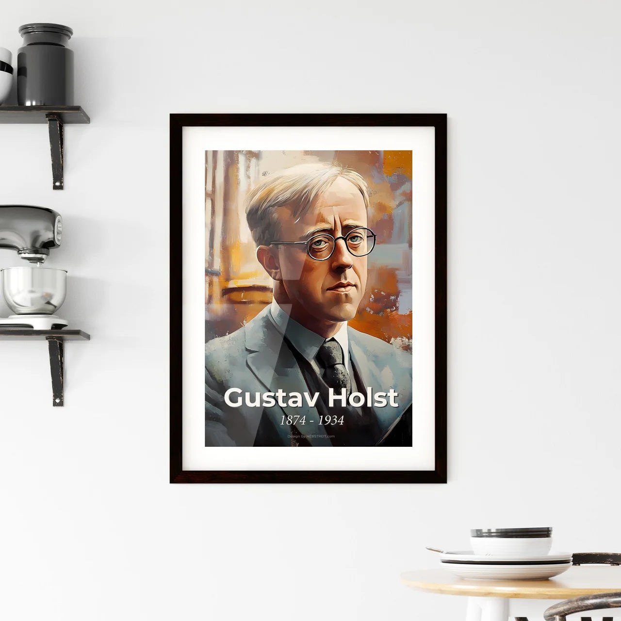 Portrait of Gustav Holst Hangings