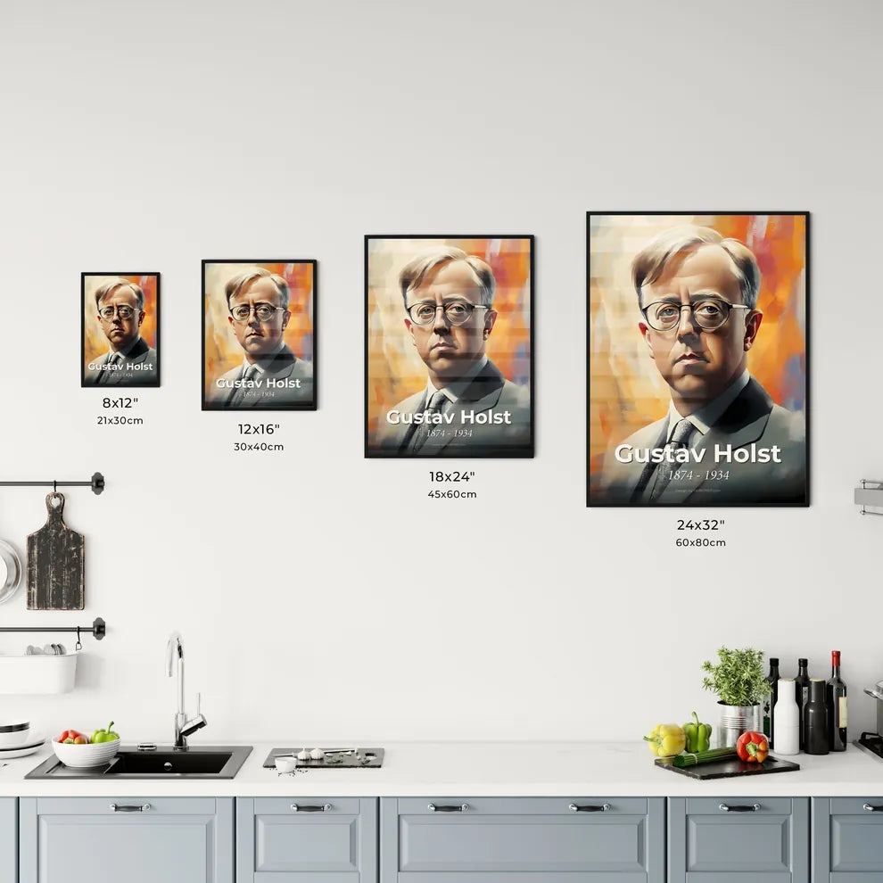 Portrait of Gustav Holst - Kitchen Hangings