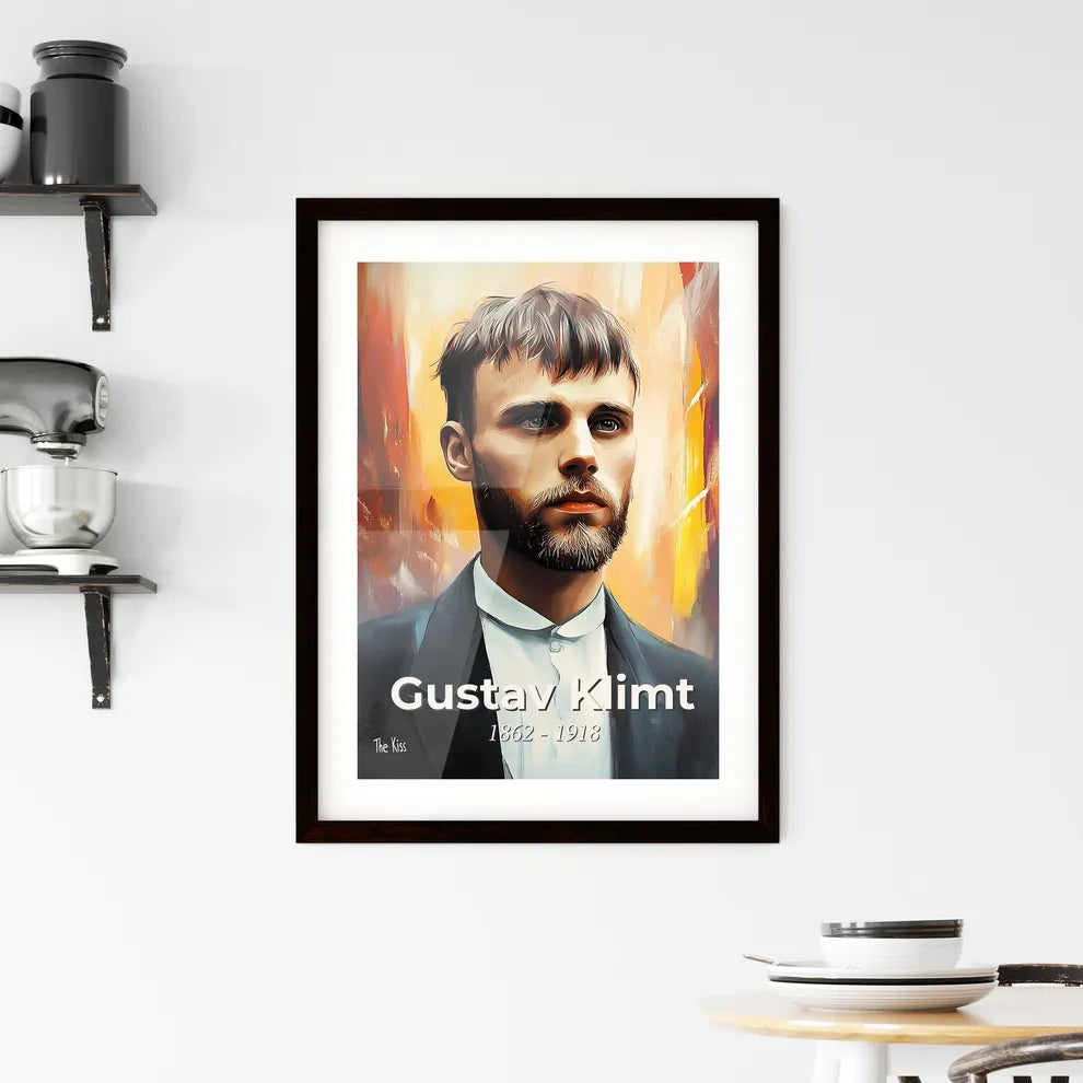 Portrait of Gustav Klimt Hangings