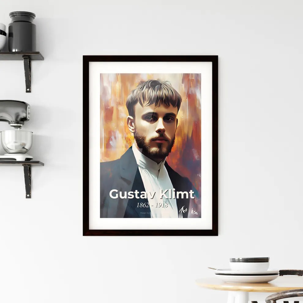 Portrait of Gustav Klimt Hangings