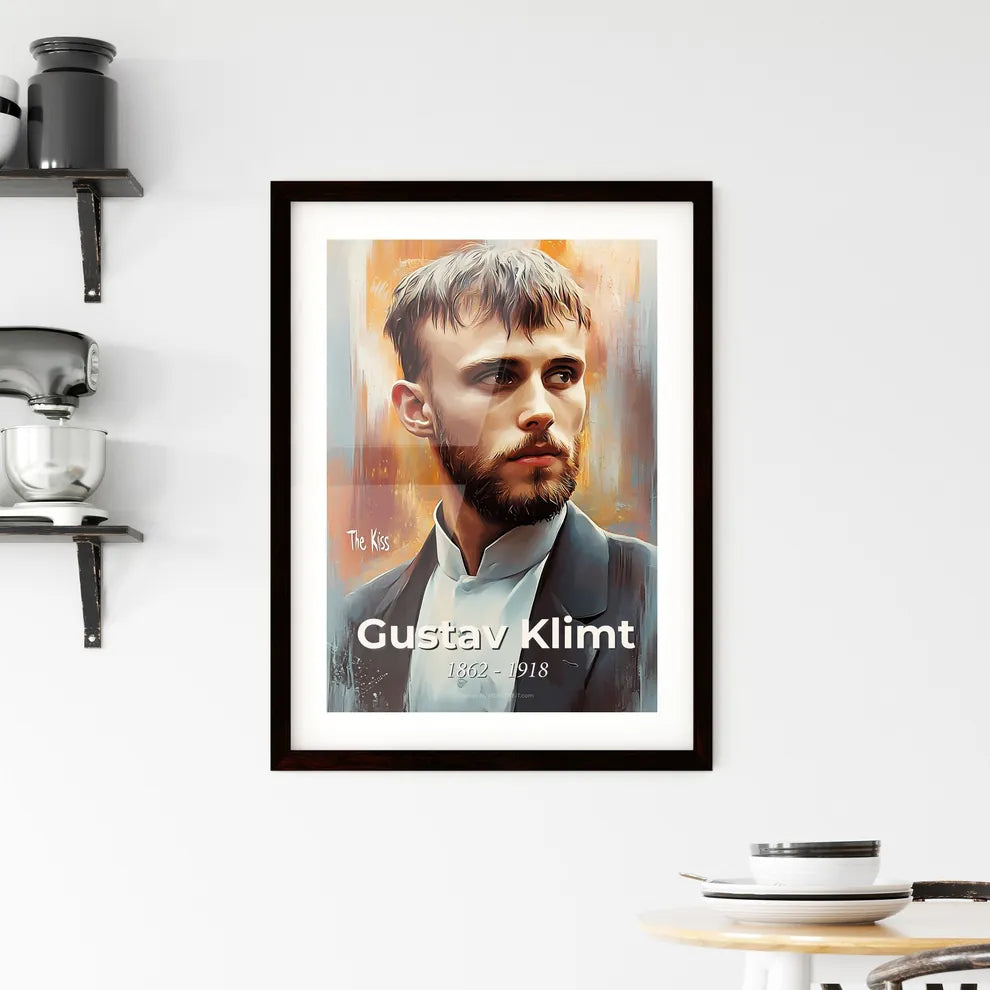 Portrait of Gustav Klimt Hangings