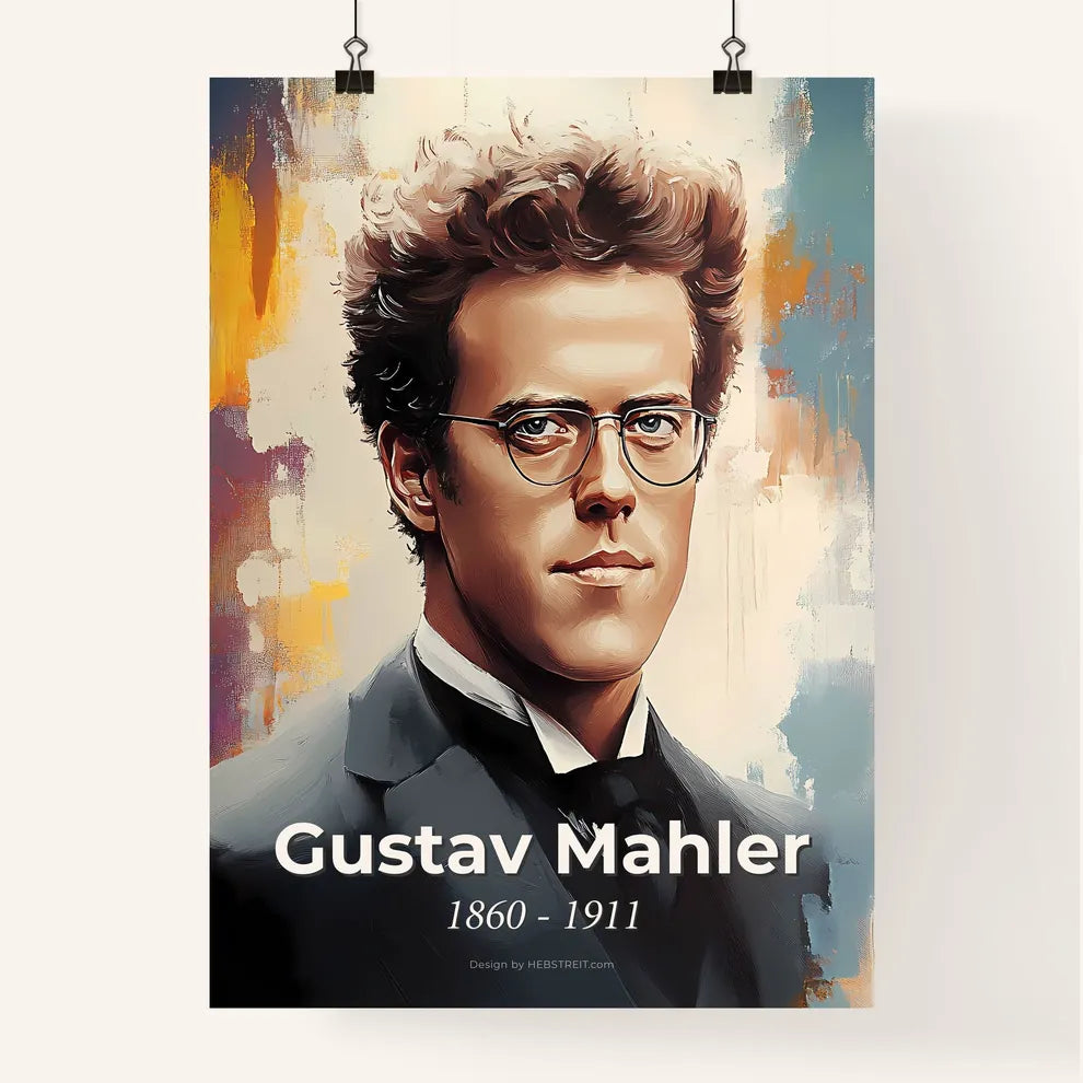 Portrait of Gustav Mahler Poster