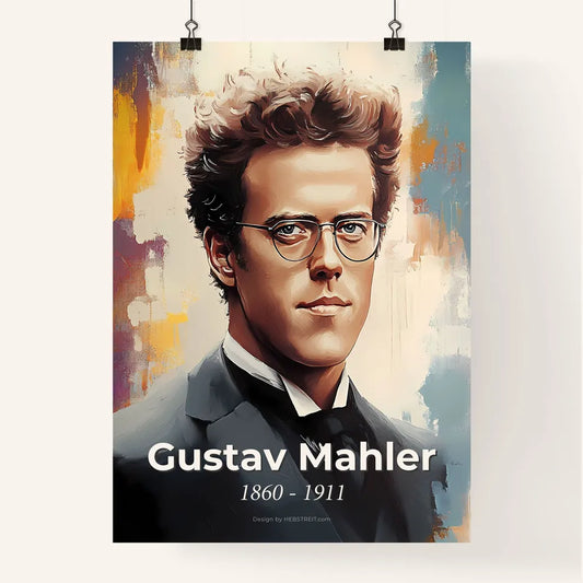 Portrait of Gustav Mahler Poster