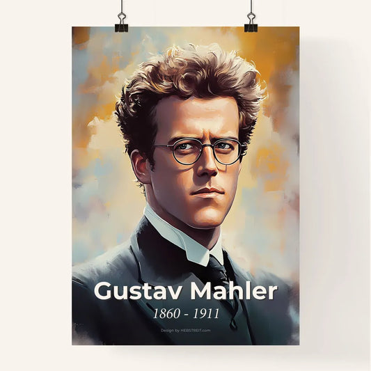Portrait of Gustav Mahler Poster