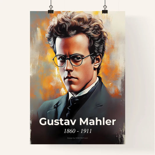 Portrait of Gustav Mahler Poster