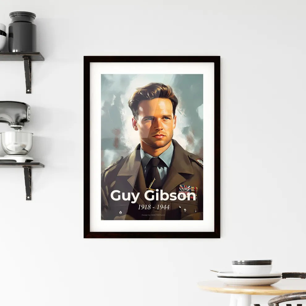 Portrait of Guy Gibson Hangings