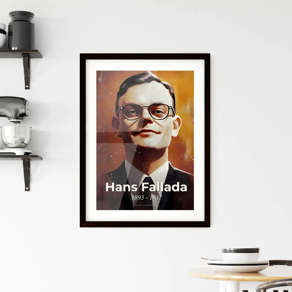 Portrait of Hans Fallada Hangings