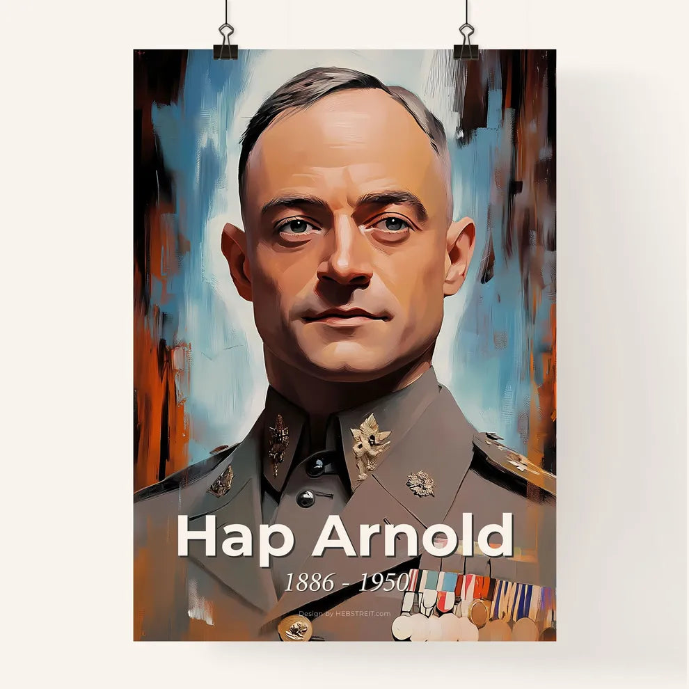 Portrait of Hap Arnold Poster
