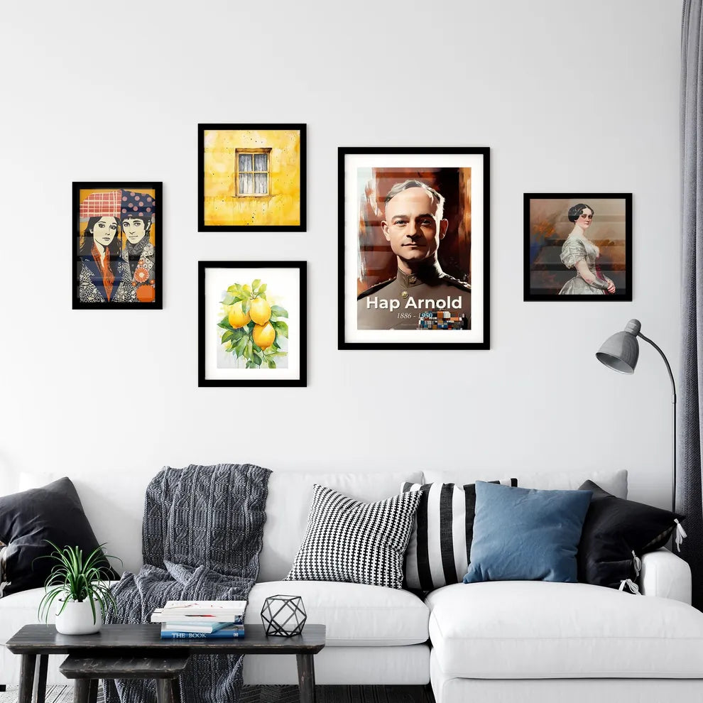 Portrait of Hap Arnold Wall Art