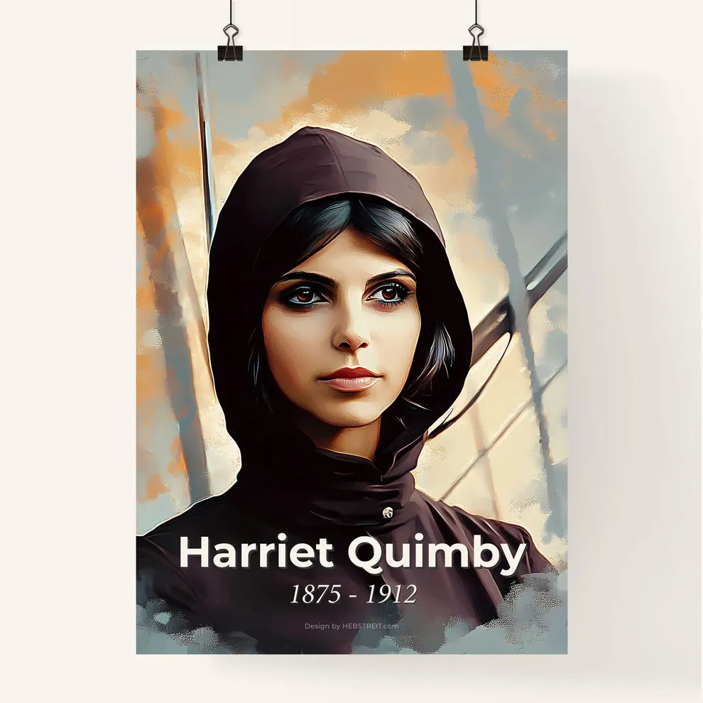 Portrait of Harriet Quimby Poster