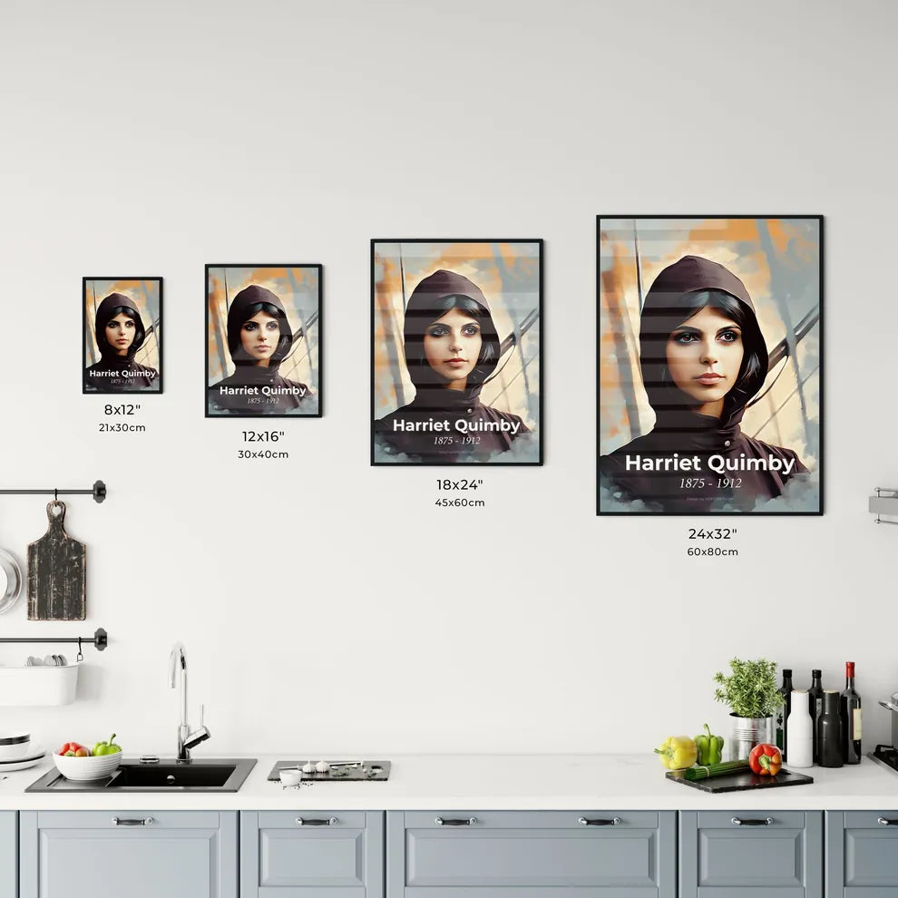 Portrait of Harriet Quimby - Kitchen Hangings