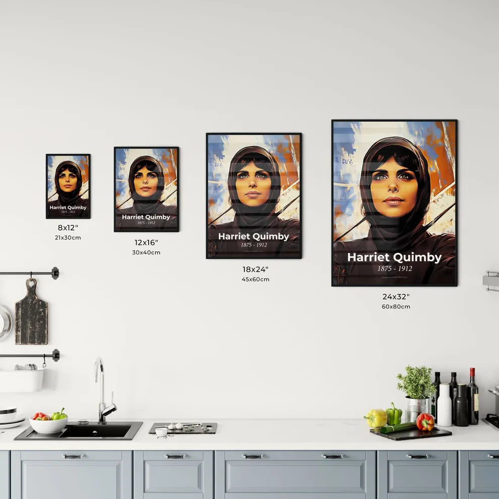Portrait of Harriet Quimby - Kitchen Hangings