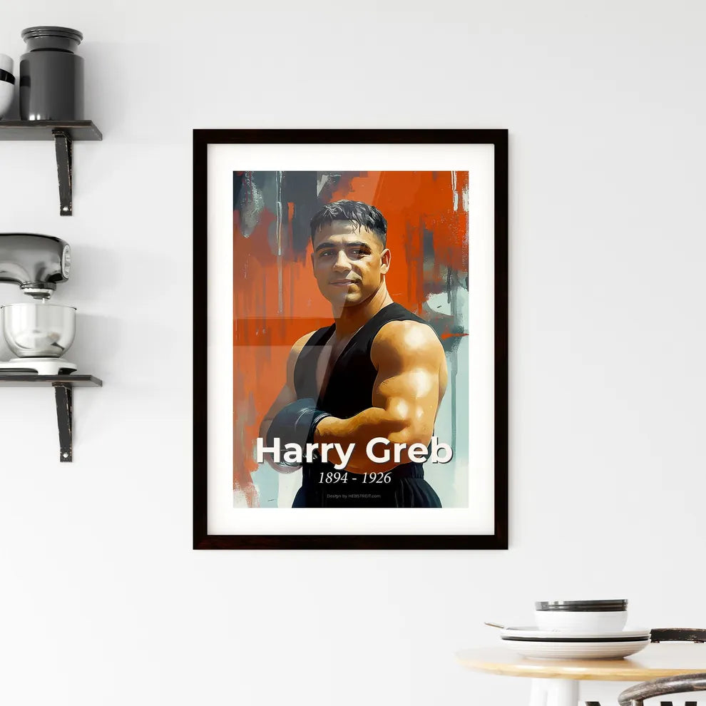 Portrait of Harry Greb Hangings