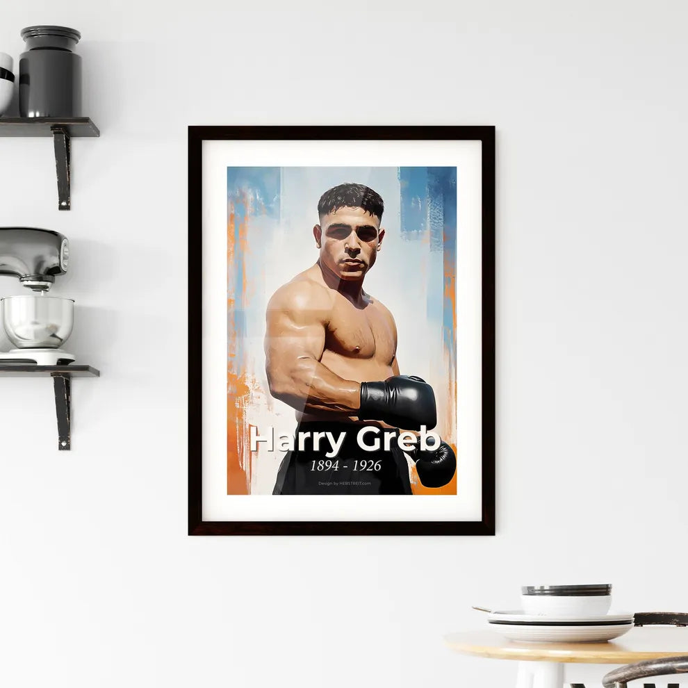 Portrait of Harry Greb Hangings
