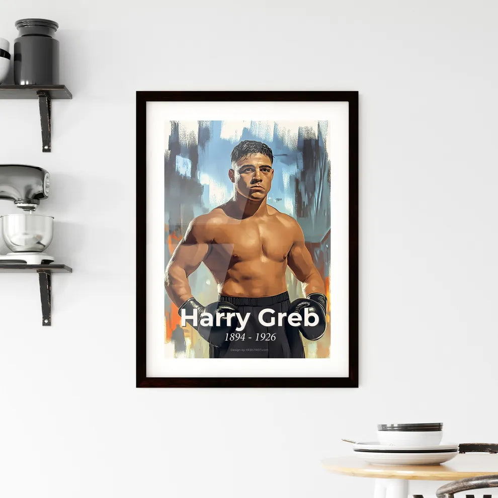Portrait of Harry Greb Hangings