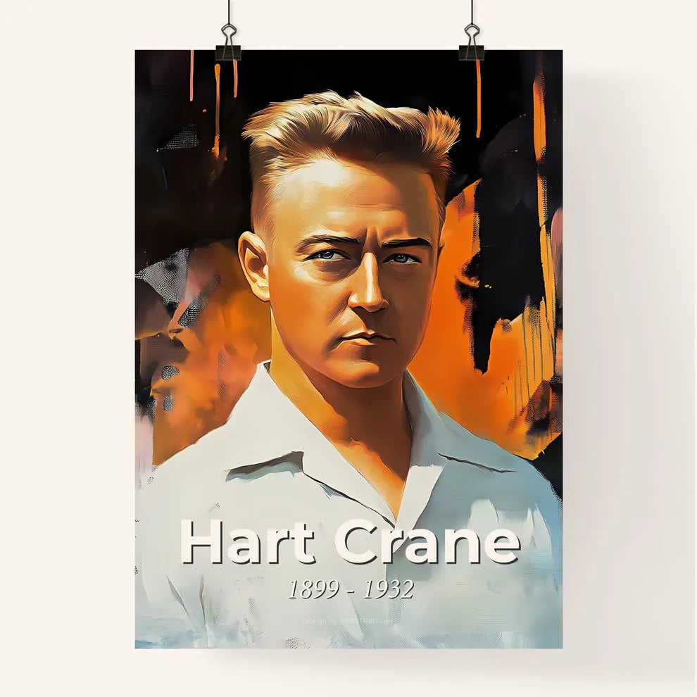Portrait of Hart Crane Poster