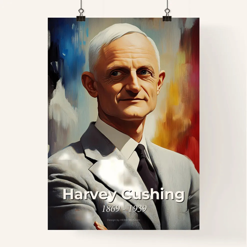 Portrait of Harvey Cushing Poster