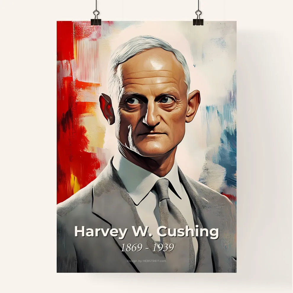 Portrait of Harvey W. Cushing Poster