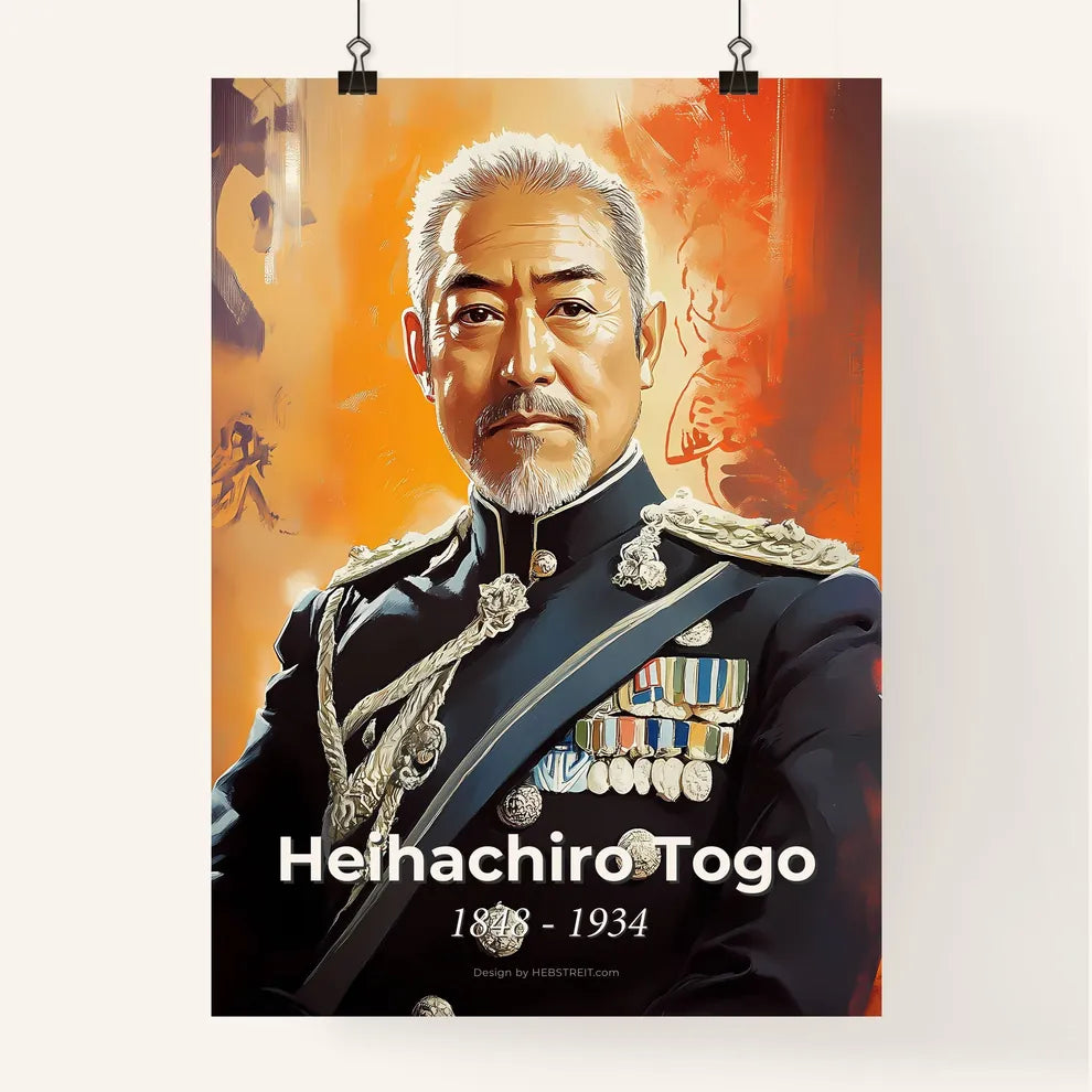 Portrait of Heihachiro Togo Poster