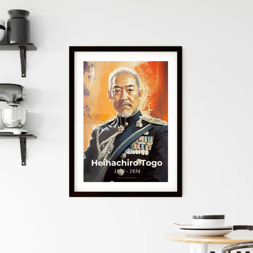 Portrait of Heihachiro Togo Hangings