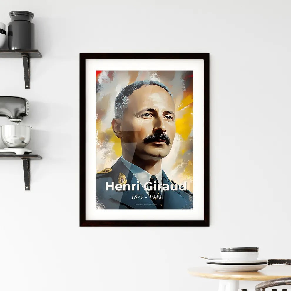 Portrait of Henri Giraud Hangings