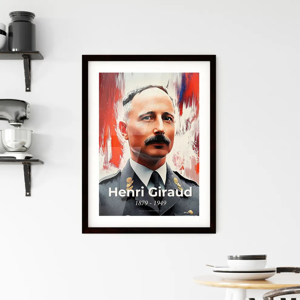 Portrait of Henri Giraud Hangings