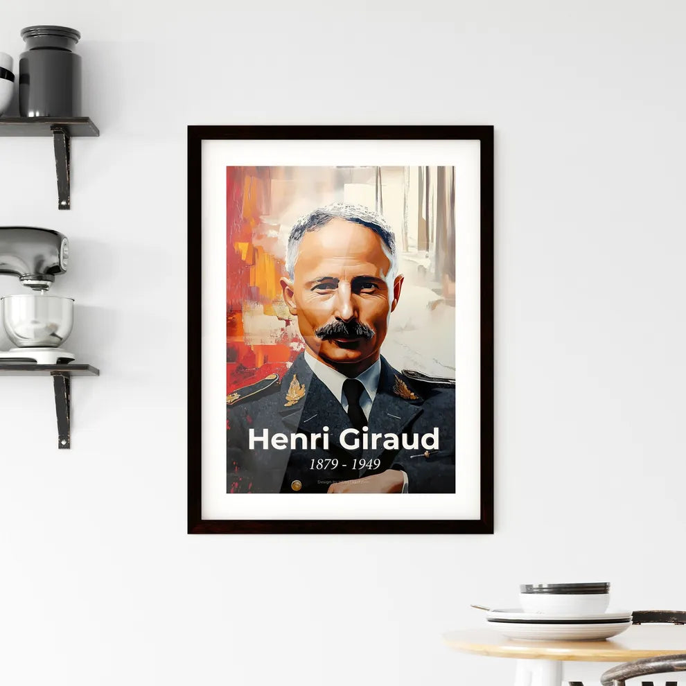 Portrait of Henri Giraud Hangings