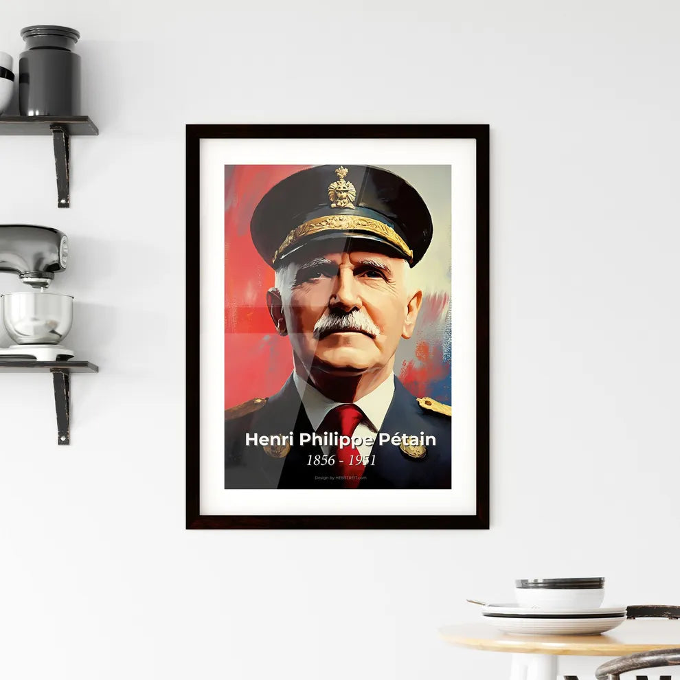 Portrait of Henri Philippe Pétain Hangings
