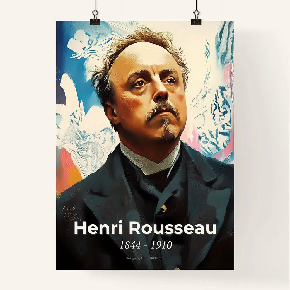Portrait of Henri Rousseau Poster