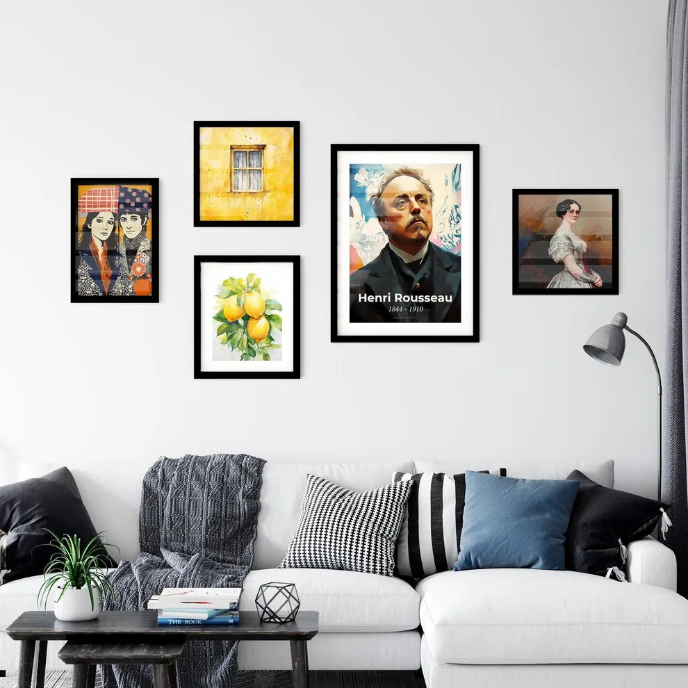 Portrait of Henri Rousseau Wall Art