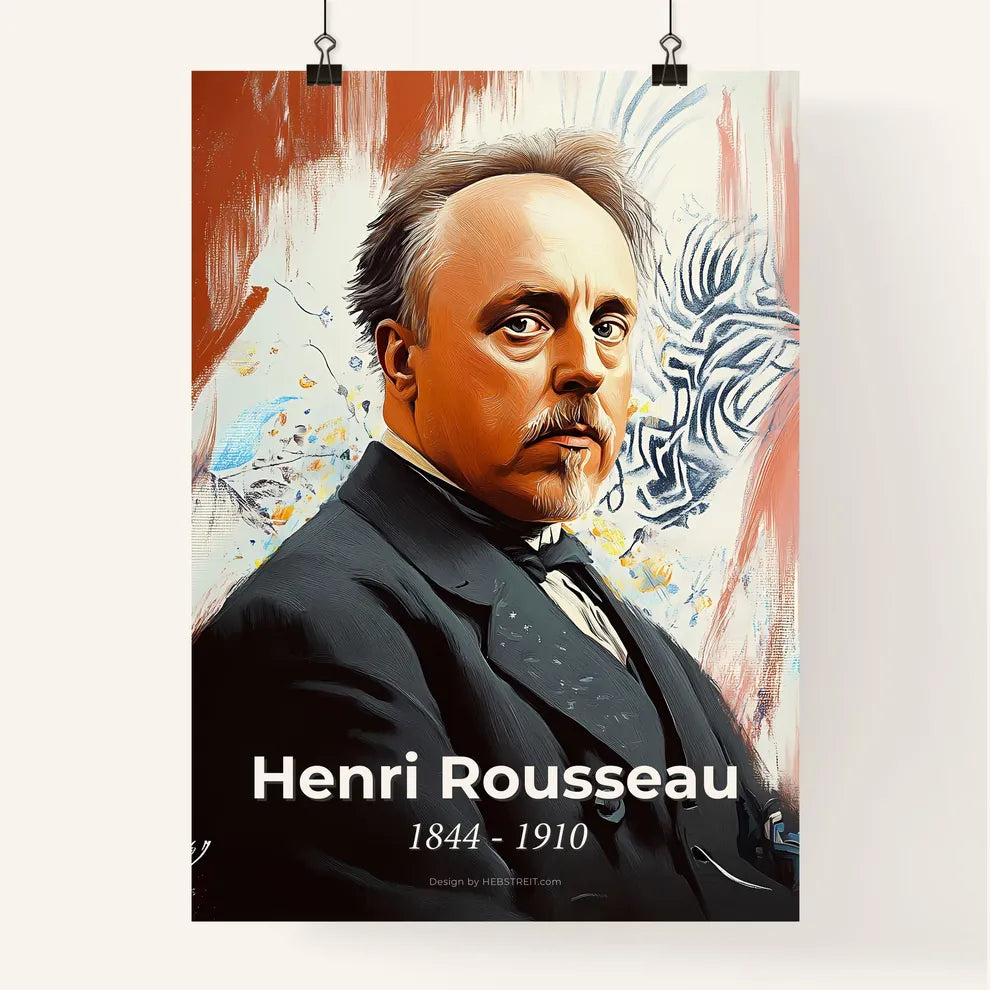 Portrait of Henri Rousseau Poster