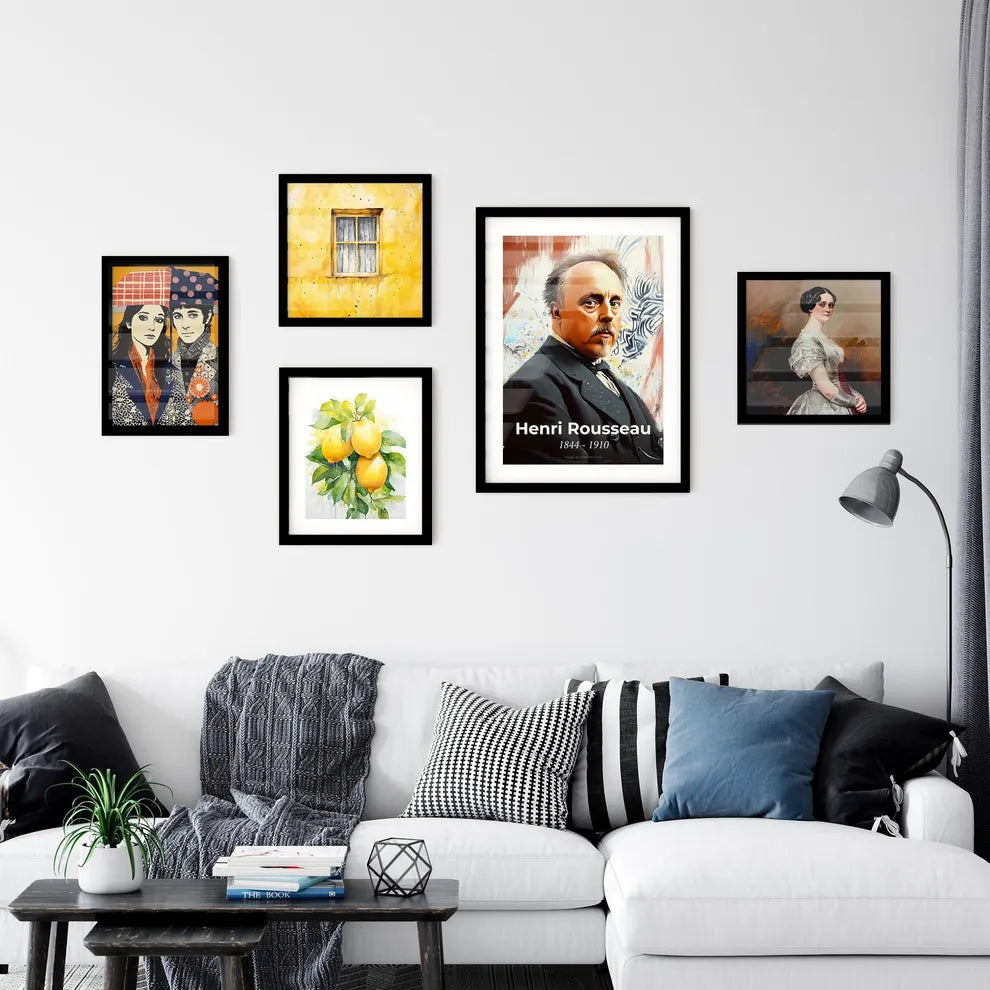 Portrait of Henri Rousseau Wall Art